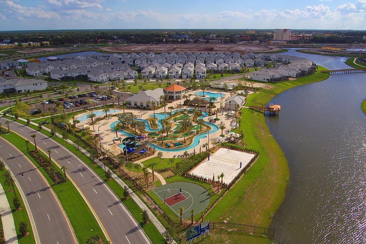 Gorgeous 4 Bedroom W/ Pool Close To Disney 4836 كيسيمي المظهر الخارجي الصورة
