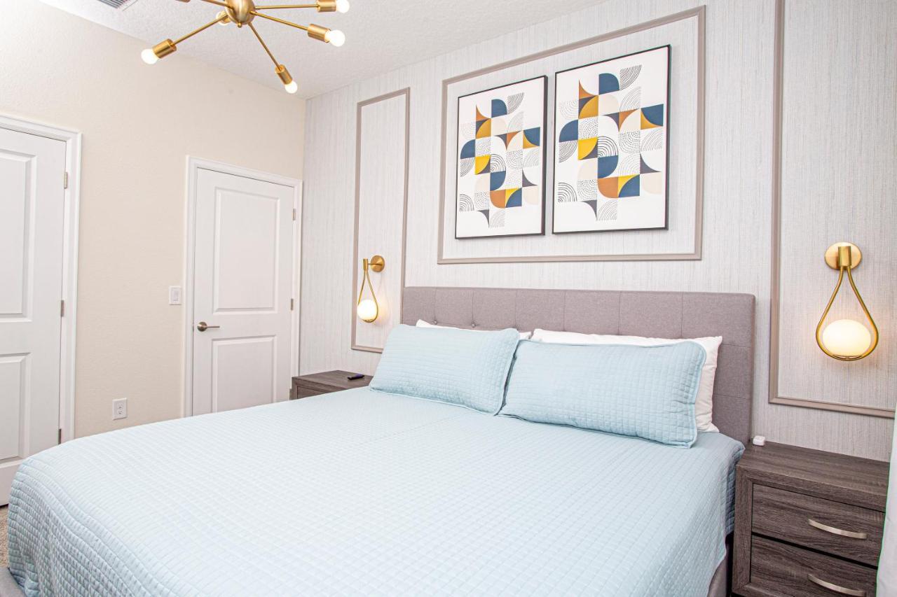 Gorgeous 4 Bedroom W/ Pool Close To Disney 4836 كيسيمي المظهر الخارجي الصورة