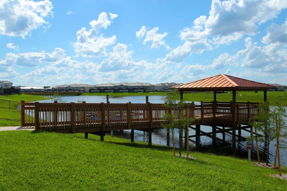 Gorgeous 4 Bedroom W/ Pool Close To Disney 4836 كيسيمي المظهر الخارجي الصورة