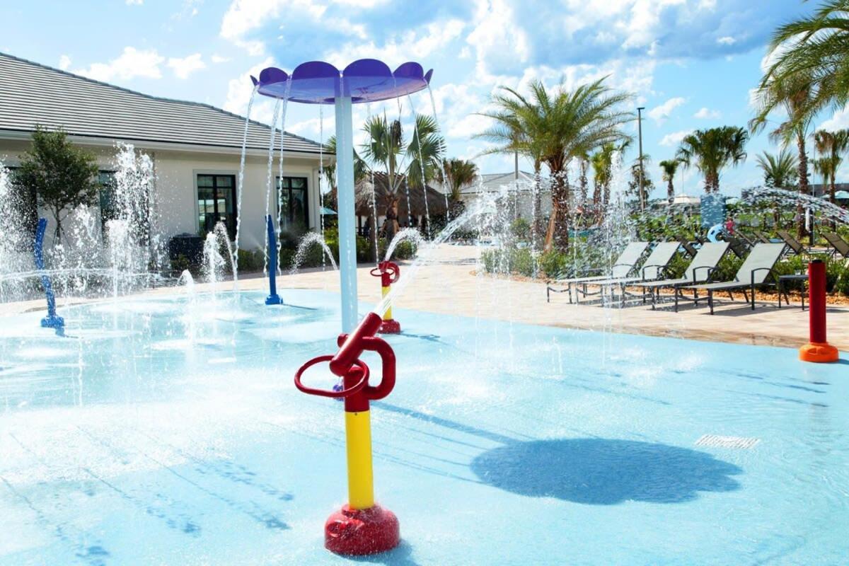 Gorgeous 4 Bedroom W/ Pool Close To Disney 4836 كيسيمي المظهر الخارجي الصورة