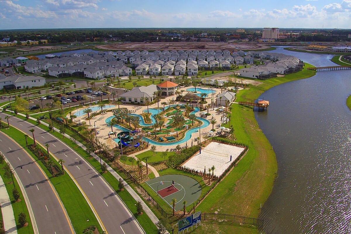 Gorgeous 4 Bedroom W/ Pool Close To Disney 4836 كيسيمي المظهر الخارجي الصورة