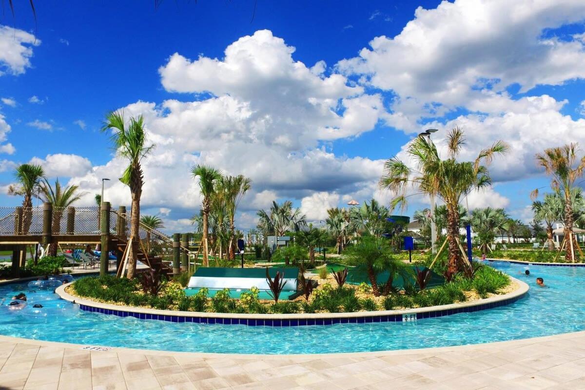 Gorgeous 4 Bedroom W/ Pool Close To Disney 4836 كيسيمي المظهر الخارجي الصورة
