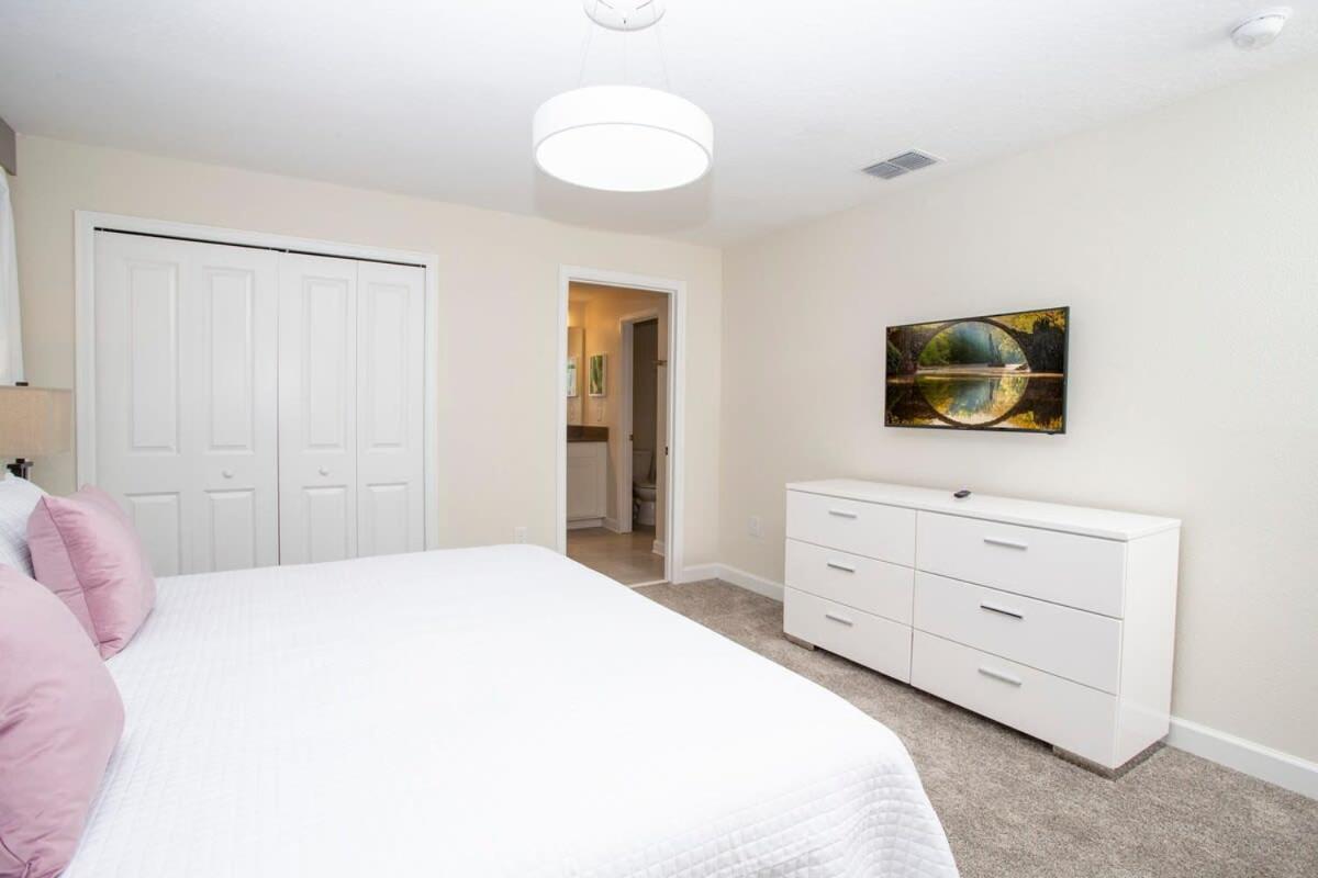 Gorgeous 4 Bedroom W/ Pool Close To Disney 4836 كيسيمي المظهر الخارجي الصورة