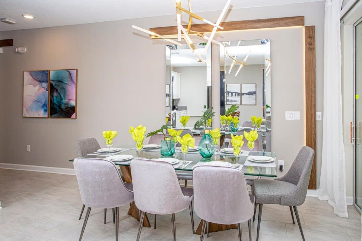 Gorgeous 4 Bedroom W/ Pool Close To Disney 4836 كيسيمي المظهر الخارجي الصورة