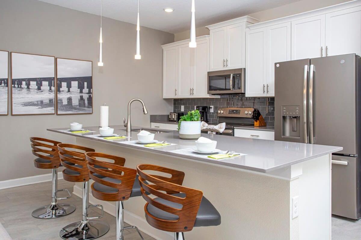 Gorgeous 4 Bedroom W/ Pool Close To Disney 4836 كيسيمي المظهر الخارجي الصورة